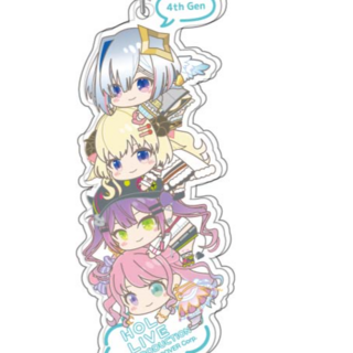 Hololive Hug Meets Tsumi Arrange 06 4th Gen - Acrylic Keychain - Bandai