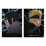 Clear Plastic File Folder - Naruto & Sasuke