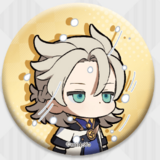 Albedo  - Genshin Impact -  Chibi Stickers Glossy Badge - miHoYo