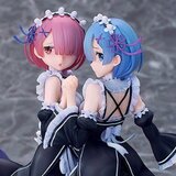 Rem und Ram - Twins Ver. | Re:ZERO - Hochwertige PVC Statue von Souyokusha