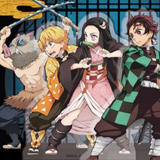 Group - Demon Slayer - Acrylic Diorama - Abystyle