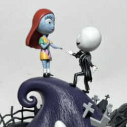 Jack & Sally - Nightmare Before Christmas D-Stage - Beast Kingdom Toys