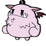 Cait Sith Mogry - Final Fantasy VII - Rubber Keychain - Square Enix