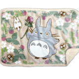 Totoro - My Neighbor Totoro - Blanket (Fluffy Plaid Totoro Strawberry) (70 x 100 cm) - Marushin