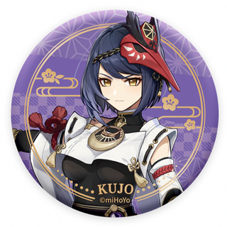 Sara Kujou - Genshin Impact - Inazuma Series Chara Can Badge