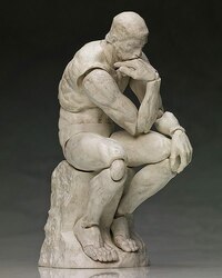Figma SP-056b The Thinker - Plaster Version - The Table Museum - 2
