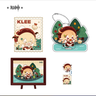 Klee Devil Ver. Set - Puzzle, Acrylaufsteller, Pin und Exkulsiv Sticker - Genshin Impact - miHoYo