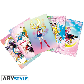 Sailor Moon - 5 Postkarten (14,8 x 10,5 cm) - AbyStyle