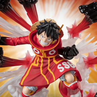 Monkey D. Luffy - Gum Gum Hawk Gatling - Figuarts Zero Extra Battle - Bandai Spirits
