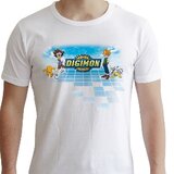 Digimon T-Shirt - Tai Yagami, Matt Ishida, Agumon und Gabumon - Größe S
