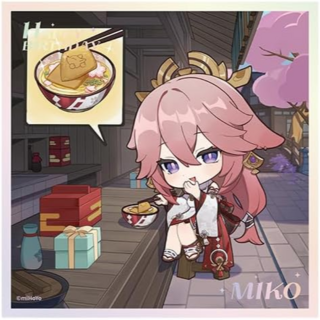 Yae Miko - Genshin Impact - Shikishi (Heartfelt Wishes Series) - miHoYo