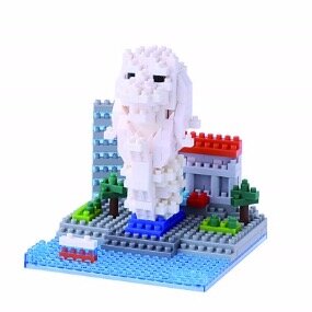 Merlion - Singapur - Nanoblock Sights Series - NBH-105
