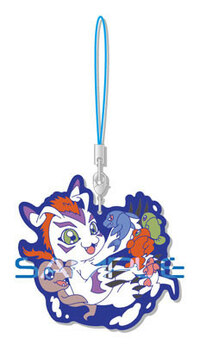 Digimon Anhänger Set - Rabasuto Collection - 6 Stück - 3