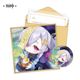 Qiqi - Geburtstagkarte Set - Button, Shikishi, Aufkleber und Brief (Chinesisch) -Genshin Impact - miHoYo