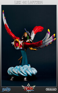 Link on Loftwing - Zelda: Skyward Sword First 4 Figures - 3