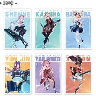 Genshin Impact 2022 Online Concert Series - Postcard Set - miHoYo