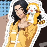 Keisuke Baji - Tokyo Revengers x Rascal the Raccoon - Acrylic Stand - Chugai Mining