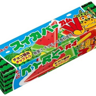 Suika Bar Watermelon - Chewing Gum - Lotte - 21 g