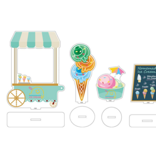 Eisdiele - Aufsteller - Nendoroid More Zubehör-Set - Good Smile Company