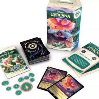 Lorcana - Disney Lorcana 7: Archazia's Island - Amethyst and Steel - Starter Deck (Englisch)