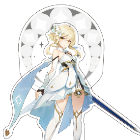 Traveler (Lumine) - Genshin Impact - Traveler Series Chara Acrylic Stand