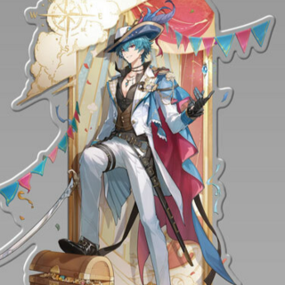 Brant - Wuthering Waves - Velvet Flux Series Acrylic Stand