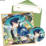 Wanderer - Geburtstagkarte Set - Button, Shikishi, Aufkleber und Brief (Chinesisch) - Genshin Impact - Destined Day - miHoYo