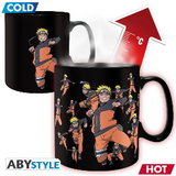 Multicloning - Naruto Shippuden - 460 ml Tasse - Thermotasse/ Heat Change - AbyStyle