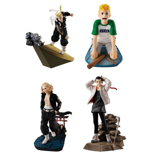 Set (4 Figuren) - Tokyo Revengers -Toman Heroic Scenes - Petitrama Series - Megahouse