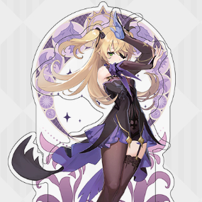 Fischl - Genshin Impact - Mondstadt Series Chara Acrylic Stand / Acrylaufsteller