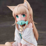 Kinako - Sitting Fish Deluxe Version - My Cat Is a Kawaii Girl - Hobby Sakura