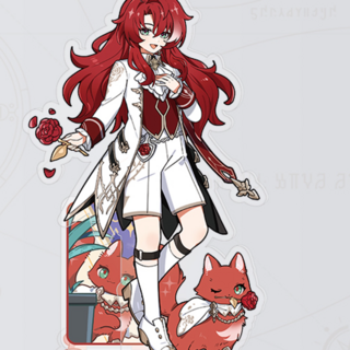 Argenti - Honkai: Star Rail - Little Kitty - Acrylic Stand