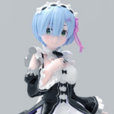 Rem - Re:Zero - Glitter & Glamours (Maid Version) - Banpresto