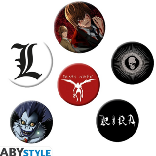 Death Note - Button Set - AbyStyle