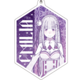 Emilia - Re:Zero - Acryl-Schlüsselanhänger - A3 