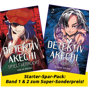 Detektiv Akechi spielt verrückt - Panini - Starter-Spar-Pack Band 001 + 2