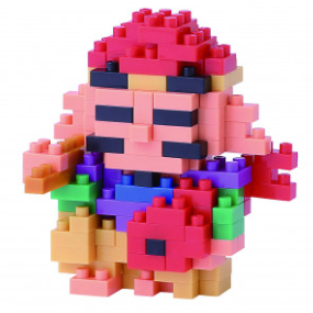 Japanischer Glückgott Ebisu - Mini series NANOBLOCK - NBC-163